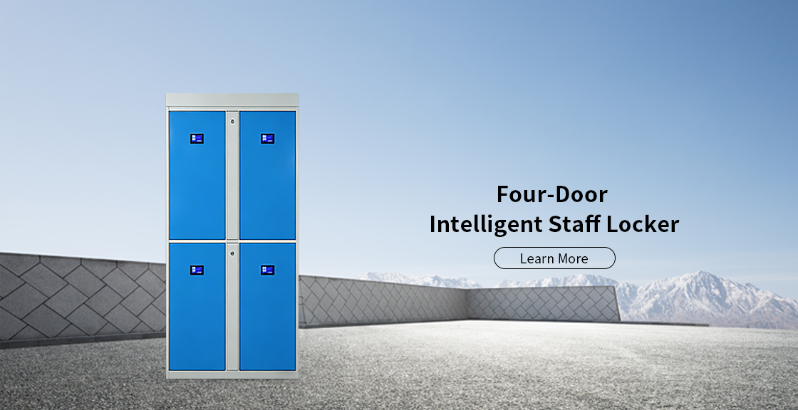 Four-Door Intelligent Staff Locker